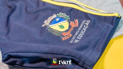 Prefeitura de Ivaté garante mais de 3.500 uniformes escolares para alunos da rede municipal